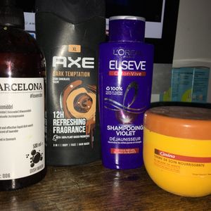 Shampoings/gel douche