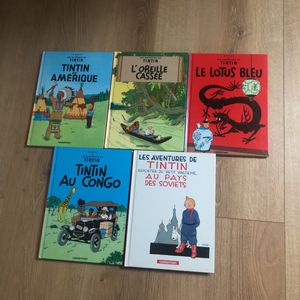 Collection de BD Tintin