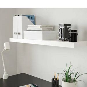 Etageres Ikea Lack blanches encore emballees