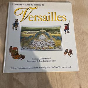 Livre sur Versailles 