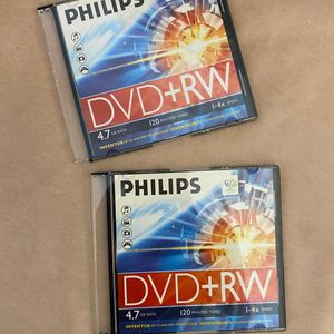 2 dvd vierges +RW