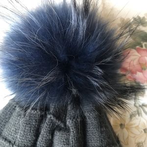 Bonnet bleu/gris