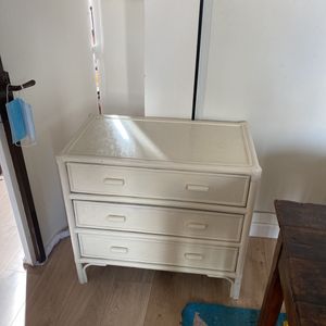 COMMODE BLANCHE VINTAGE