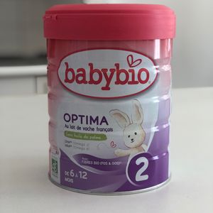 Don lait baby bio 6/12 mois