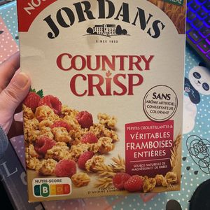 Céréales jordans framboise 