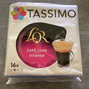 3 paquets de 16 capsules Tassimo 