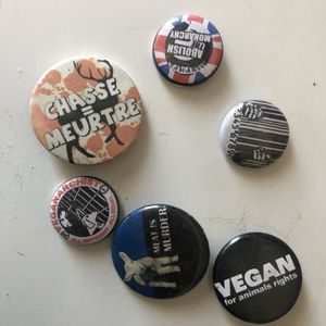Badges vegan & autres