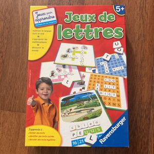 Jeux de lettres pour enfants