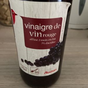 Vinaigre de vin rouge 