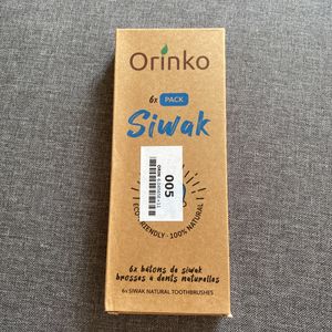 5 bâtons de siwak (brosse à dent naturelle)