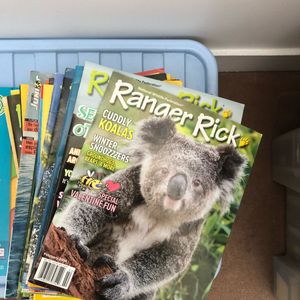Lot magazines  enfant en anglais 