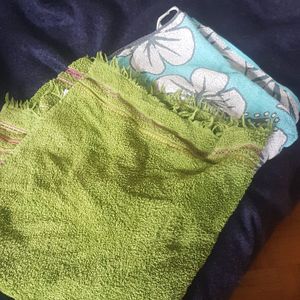 2 serviettes de bain