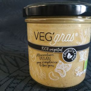 Veg'gras foie gras végétal 