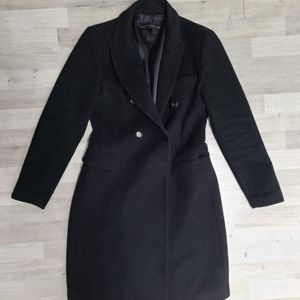 Manteau noir Zara taille M