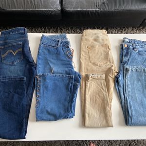 4 jeans taille 38