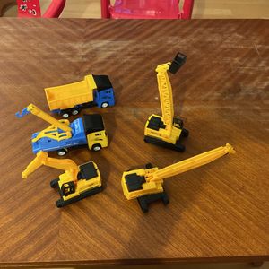 Petits jouets véhicules de chantier