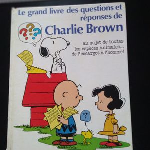 Livre Charlie Brown 