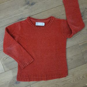 Pull rouge 6-7 ans