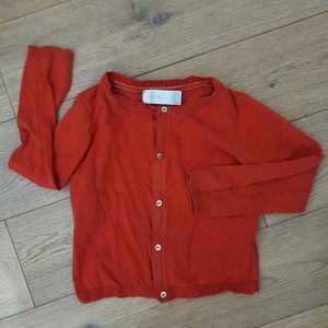 Gilet rouge 6-7 ans