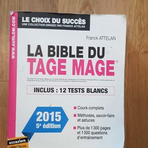 Bible du Tage Mage 2015