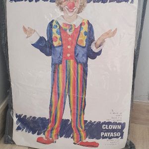 Déguisement clown (neuf) taille 3-4 ans