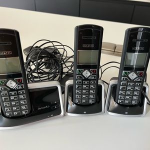 Donne jeu de 3 téléphones sans fil