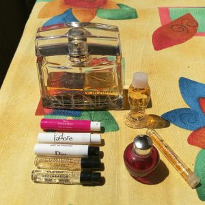 Parfum et échantillons