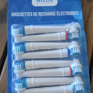 Brossettes de rechange pour brosse à dents électri
