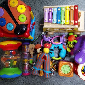 Lot de jouets sonores divers
