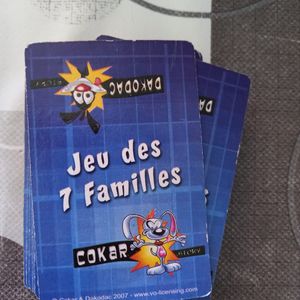 Jeux de 7 famille