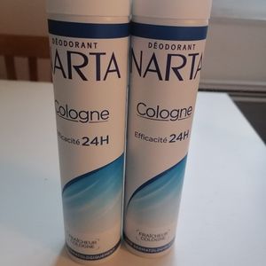 2 déodorants Narta 