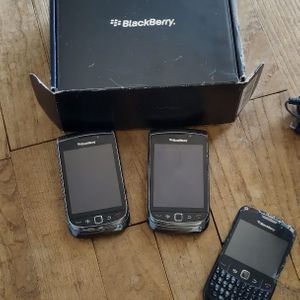 Lot de 3 Blackberry 
