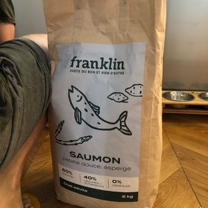 Croquettes pour chat Francklin saumon 