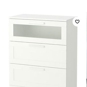 Commode blanche ikea