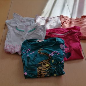 Teeshirts manche courte fille