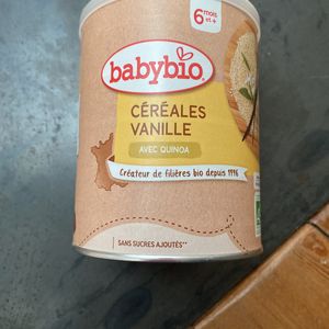 Céréales vanille +6 mois 