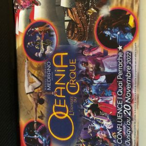 Invitation pour 4 personnes cirque Oceania 