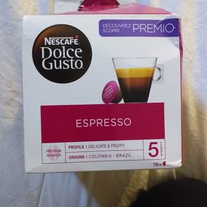 Nescafé dolce gusto dosettes pour machine à café