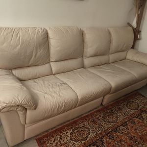 Canapé en cuir