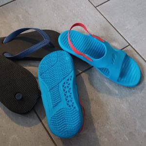 Tongs et chaussures de piscine 