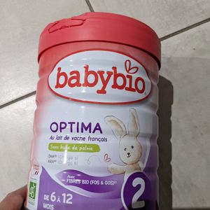 Boîte de lait Babybio - Optima 2e âge