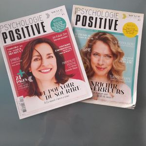 Lot de 2 revue de psychologie Positive