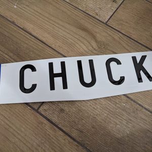 Plaque immatriculation décorative Chuck Norris