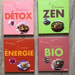 Livres de recettes Detox Zen Énergie BIO