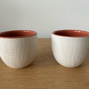 2 pots céramique 