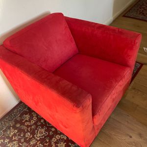 fauteuil rouge 