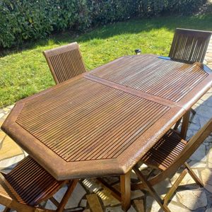 Table en teck
