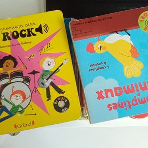 Lot de livres enfants musicaux