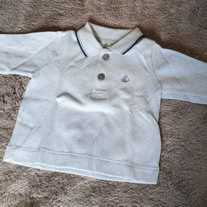 Polo manches longues 6 mois