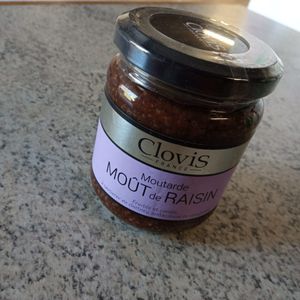 Moutarde de mout de raisin 